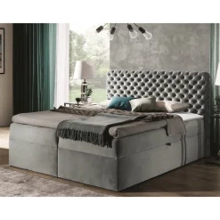 Jenkkisänky CHESTERFIELD + sijauspatja, eri kokoja ja värejä