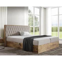 Jenkkisänky WOOD 6 + sijauspatja, eri kokoja ja värivaihtoehtoja