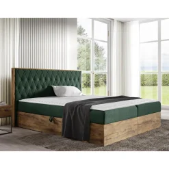 Jenkkisänky WOOD 6 + sijauspatja, eri kokoja ja värivaihtoehtoja