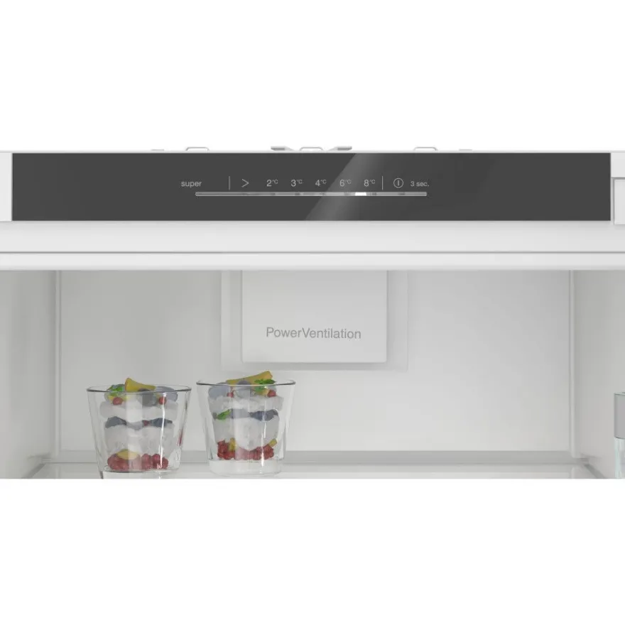 Jääkaappi ja pakastin Siemens iQ300 KI81RVFE0 GI81NVEE0, 109.9cm, 310/212 l, integroitava