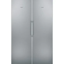 Jääkaappi ja pakastin Siemens KS36VVIEP GS36NVIEP iQ300, 120cm, 346/242 l, Inox teräs