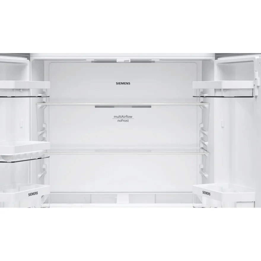 Jääkaappipakastin Siemens iQ300 French Door KF96NVPEA, 90.5cm, 405/200 l, teräs