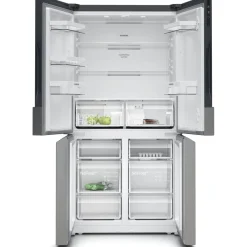 Jääkaappipakastin Siemens iQ300 French Door KF96NVPEA, 90.5cm, 405/200 l, teräs
