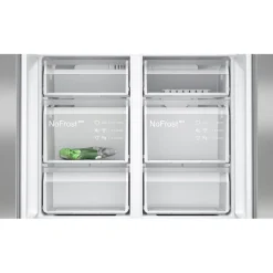 Jääkaappipakastin Siemens iQ300 French Door KF96NVPEA, 90.5cm, 405/200 l, teräs