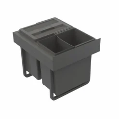 Jätelajitteluvaunu IMA Select Base, 2x13L, tummanharmaa