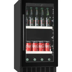 Juomakaappi mQuvée BeerServer 40 BS40AB-700, 40cm, 80 l, musta, integroitava