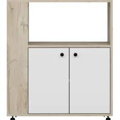 Kaappi Linento Furniture Clara tammi/valkoinen