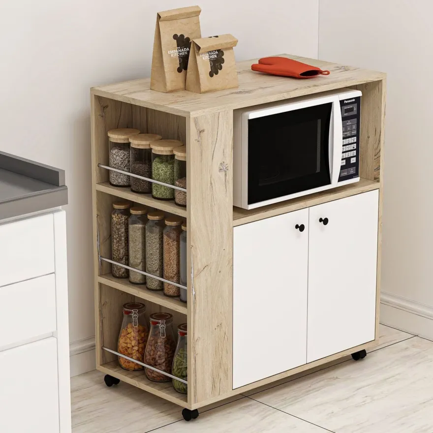 Kaappi Linento Furniture Clara tammi/valkoinen