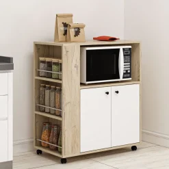 Kaappi Linento Furniture Clara tammi/valkoinen