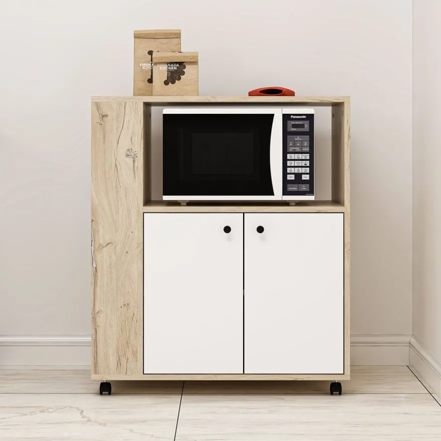 Kaappi Linento Furniture Clara tammi/valkoinen