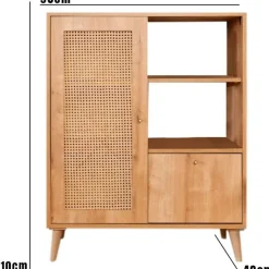 Kaappi Linento Furniture Hazeran Multi tammi