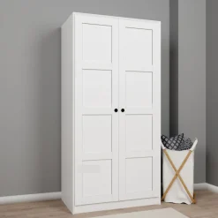 Kaappi Linento Furniture Lucas 5, valkoinen