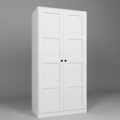 Kaappi Linento Furniture Lucas 5, valkoinen