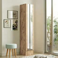 Kaappi Linento Furniture ML14, ruskea, Verkkokaupan poistotuote