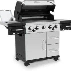 Kaasugrilli Broil King Imperial S 590 IR, 5 poltinta, sivukeitin infrapunalla, varraspaahdin