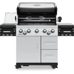 Kaasugrilli Broil King Imperial S 590 IR, 5 poltinta, sivukeitin infrapunalla, varraspaahdin