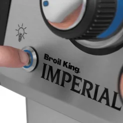 Kaasugrilli Broil King Imperial S 590 IR, 5 poltinta, sivukeitin infrapunalla, varraspaahdin