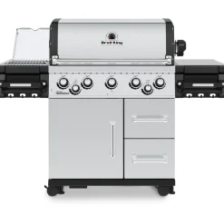 Kaasugrilli Broil King Imperial S 590 IR, 5 poltinta, sivukeitin infrapunalla, varraspaahdin