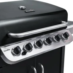 Kaasugrilli Char-Broil Convective 640B XL, 6 poltinta, sivukeitin