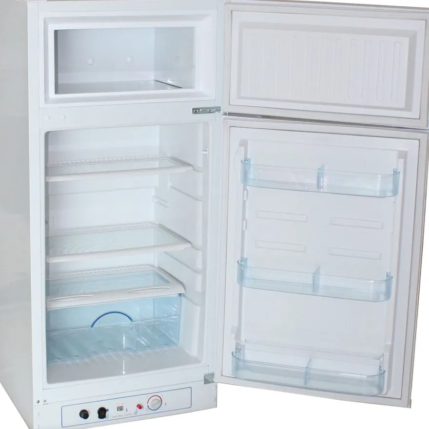 Kaasujääkaappi pakastelokerolla Sunwind Ventus 168, 60 cm, 129/25 l, valkoinen