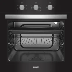 Kaasu-uuni Sunwind Chef 60cm musta