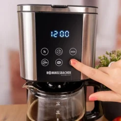 Kahvinkeitin Rommelsbacher FKM1000, 1,7l, teräs