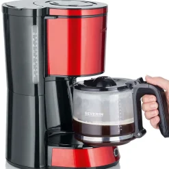 Kahvinkeitin Severin KA4817, punainen