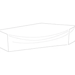 Kalustesuoja Hillerstorp, 235/75x235/75x80cm, polyesteri, harmaa