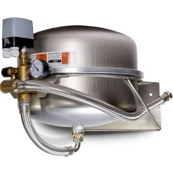 Kalvopainesäiliön Vesiöosa River Pump 50L 6bar, seinätelineellä