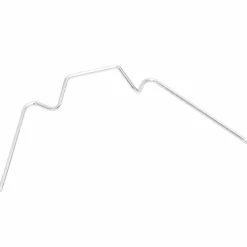 Kasvihuoneen W klipsit, galvanoitu teräs, eri pakkauskoot (44046)