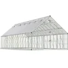 Kasvihuone Palram-Canopia Balance, 25.1m², 10x28ft, hopea