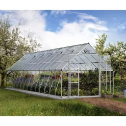 Kasvihuone Palram-Canopia Balance, 25.1m², 10x28ft, hopea