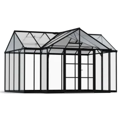Kasvihuone Palram-Canopia Triomphe, 16.2m², musta