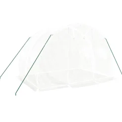 Kasvihuone teräsrungolla, 3x2x2 m - 24x3x2 m, eri kokoja ja värejä (29939)