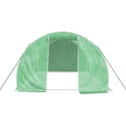 Kasvihuone teräsrungolla, 3x2x2 m - 24x3x2 m, eri kokoja ja värejä (29939)