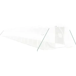Kasvihuone teräsrungolla, 3x2x2 m - 24x3x2 m, eri kokoja ja värejä (29939)