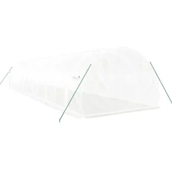 Kasvihuone teräsrungolla, 3x2x2 m - 24x3x2 m, eri kokoja ja värejä (29939)
