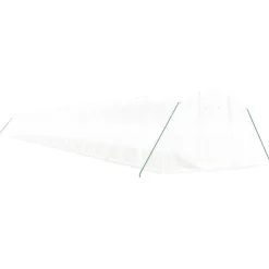 Kasvihuone teräsrungolla, 3x2x2 m - 24x3x2 m, eri kokoja ja värejä (29939)