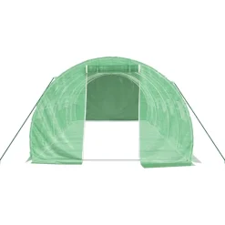 Kasvihuone teräsrungolla, 3x2x2 m - 24x3x2 m, eri kokoja ja värejä (29939)