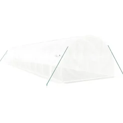 Kasvihuone teräsrungolla, 3x2x2 m - 24x3x2 m, eri kokoja ja värejä (29939)