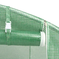 Kasvihuone teräsrungolla, 3x2x2 m - 24x3x2 m, eri kokoja ja värejä (29939)