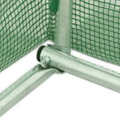 Kasvihuone teräsrungolla, 3x2x2 m - 24x3x2 m, eri kokoja ja värejä (29939)