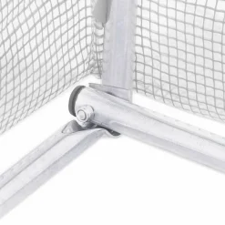 Kasvihuone teräsrungolla, 3x2x2 m - 24x3x2 m, eri kokoja ja värejä (29939)