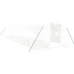 Kasvihuone teräsrungolla, 3x2x2 m - 24x3x2 m, eri kokoja ja värejä (29939)