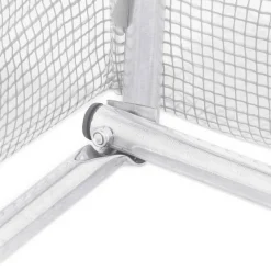 Kasvihuone teräsrungolla, 3x2x2 m - 24x3x2 m, eri kokoja ja värejä (29939)