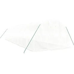 Kasvihuone teräsrungolla, 3x2x2 m - 24x3x2 m, eri kokoja ja värejä (29939)