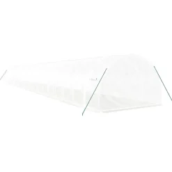 Kasvihuone teräsrungolla, 3x2x2 m - 24x3x2 m, eri kokoja ja värejä (29939)