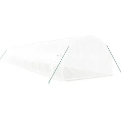 Kasvihuone teräsrungolla, 3x2x2 m - 24x3x2 m, eri kokoja ja värejä (29939)
