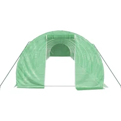 Kasvihuone teräsrungolla, 3x2x2 m - 24x3x2 m, eri kokoja ja värejä (29939)