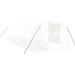 Kasvihuone teräsrungolla, 3x2x2 m - 24x3x2 m, eri kokoja ja värejä (29939)